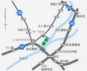 株式会社 三進製作所の地図